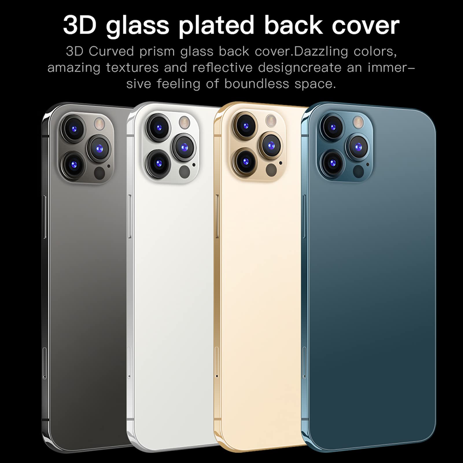 Amazon | Android 9.0 携帯電話 i12proMax,6.7インチHD